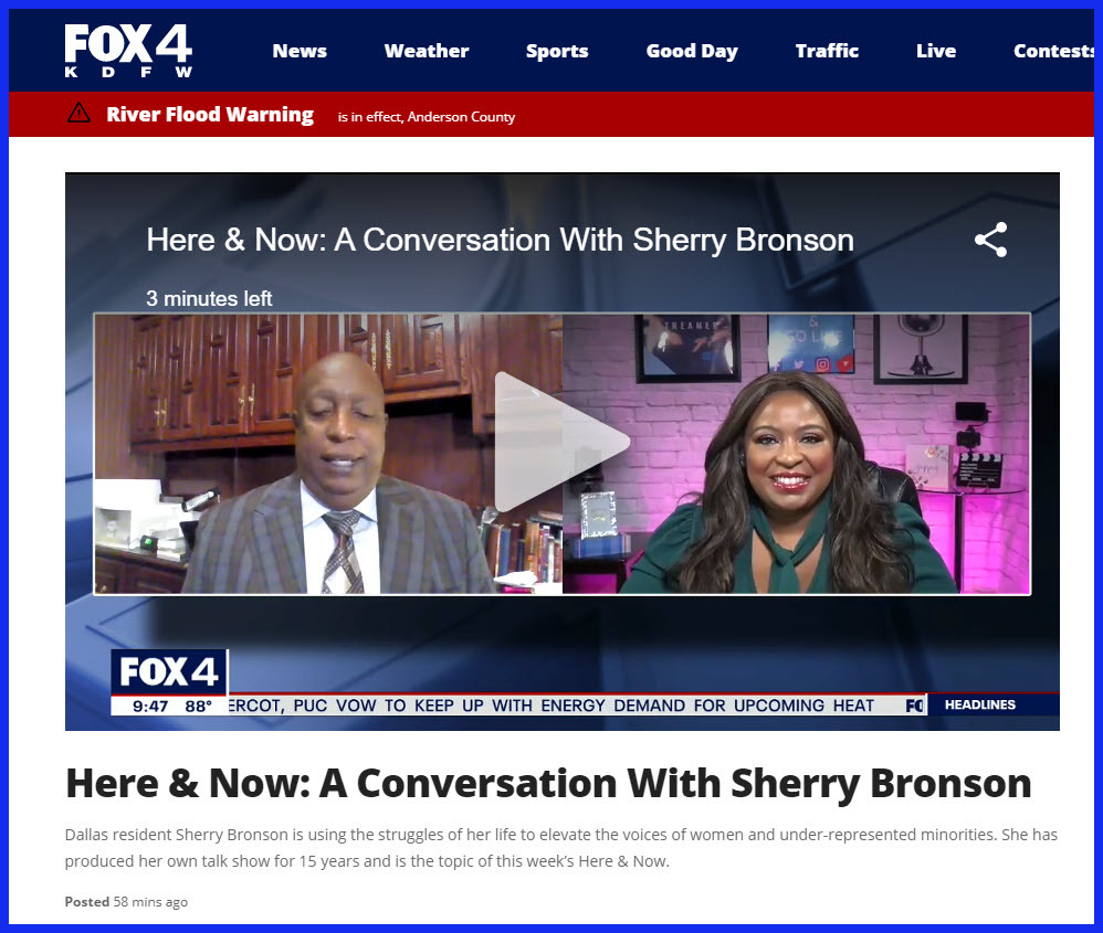 Fox4 DFW News Here and Now Conversation